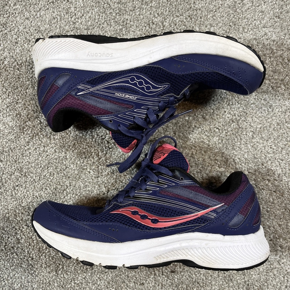 Saucony Cohesion 15‎ Womens Size 9.5 Running Shoes Athletic Sneakers S10702-18